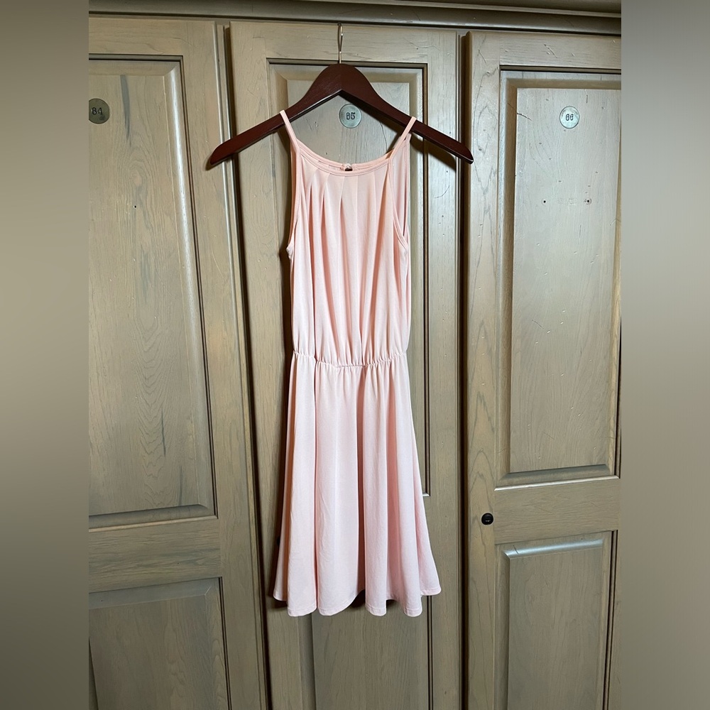Francesca’s Alya Pink Mini Dress